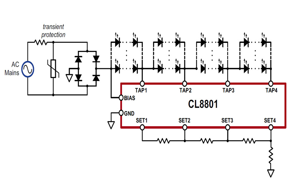 Supertex's New CL8800 & CL8801 Sequential Drivers for Long Strings of
